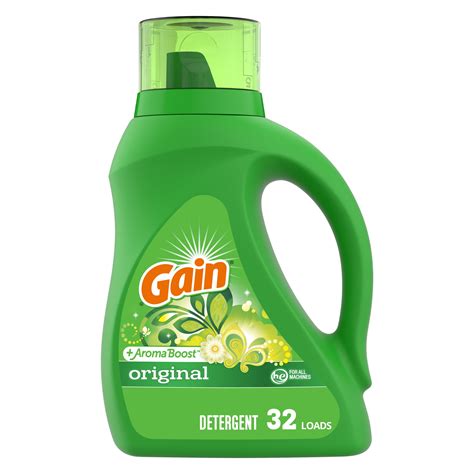 Gain Aroma Boost Liquid Laundry Detergent Original Scent 32 Loads