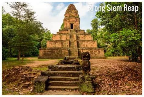 January Weather Winter Krong Siem Reap Cambodia
