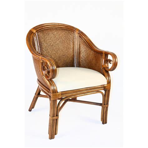 Pe rattan material, lightweight and comfortable. Indoor Rattan & Wicker Club Chair | OJCommerce