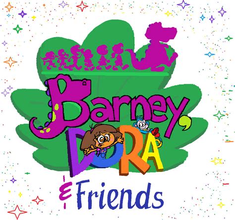 Barney Dora And Friends Season 1 Title Redraw By Purpledino100 On