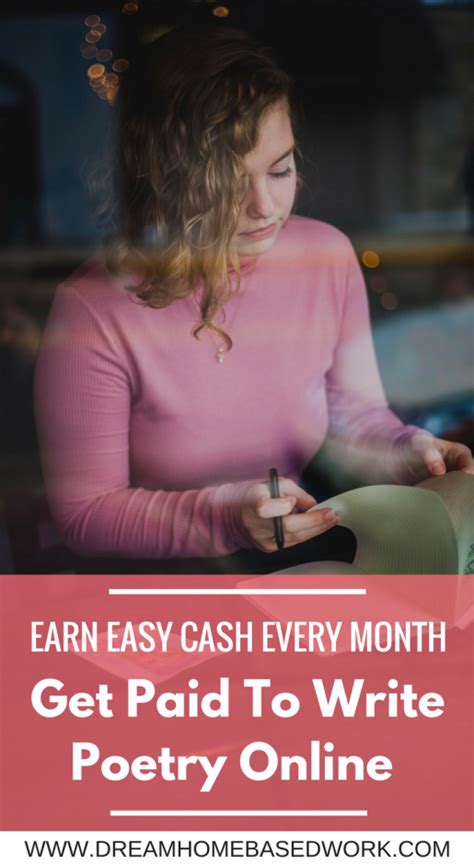 Get Paid To Write Poetry Online: Earn Extra Cash Every Month! | Make