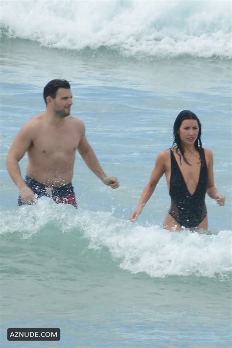 Jacqueline Macinnes Wood Sexy In Black Swimsuit At Bondi Beach In