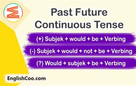 Contoh Kalimat Past Future Continuous Tense Lengkap EnglishCoo