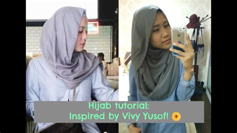 Vivy yusof is the perfect poster child of the modern, malaysian woman. Hijab tutorial: Inspired By Vivy Yusof - YouTube
