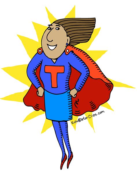 Animated Super Teacher Clipart 10 Free Cliparts Download Images On