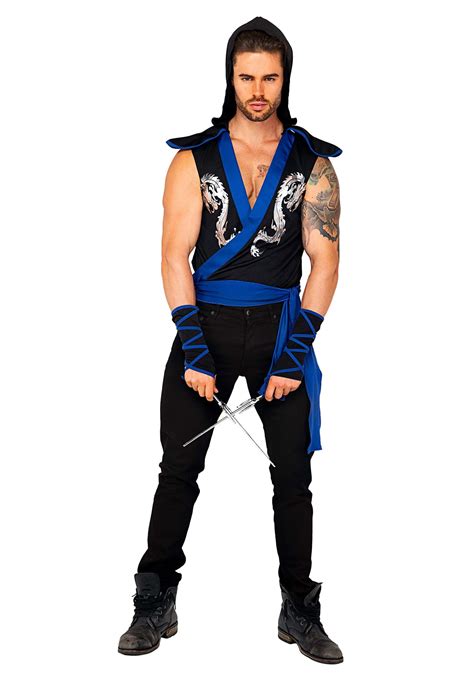 Sexy Mens Ninja Warrior Costume