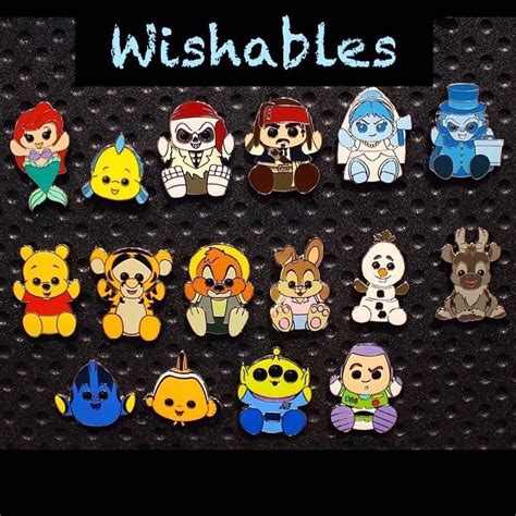Disney Wishable Mystery Pin Collection Coming Soon Rdisney