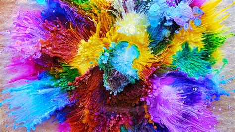 Colorful Paint Splash Hd Abstract Wallpapers Hd Wallpapers Id 62997