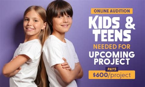 How To Teen And Kids Roles Auditions And Casting Calls In Washington Dc