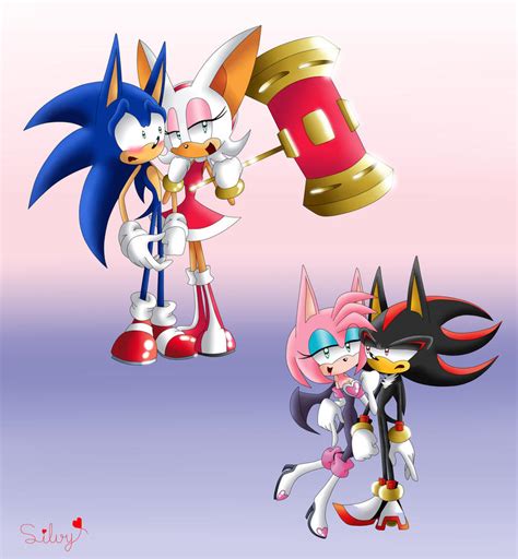 Change Of Life Amy And Rouge By Sweetsilvy On Deviantart
