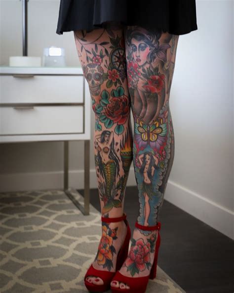 Tattooed Legs Leg Tattoos Legs Tattoos