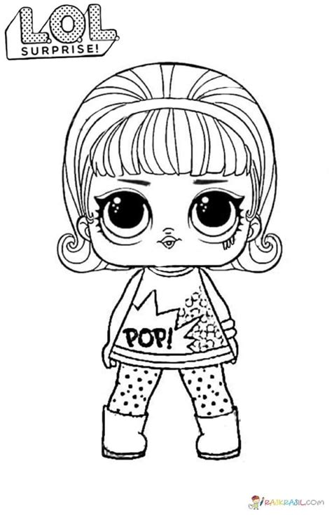 Lol Surprise Dolls Coloring Pages Print Them For Free All The Series