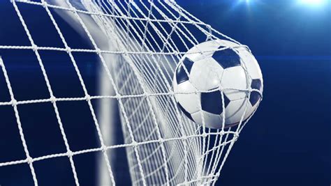 Soccer Ball Flying In Goal Stock Footage Video 100 Royalty Free