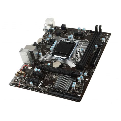 Msi H110m Pro Vh Plus Lga 1151 M Atx Motherboard With Ddr4 Boost Tps