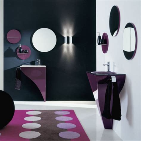 10 Impressive Bathroom Designs In Purple Interior Design Inspirations