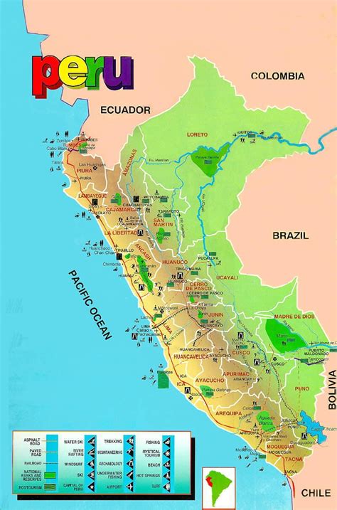 Turismo Peru Mapa