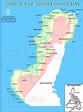 Map of Negros Occidental Province, Philippines