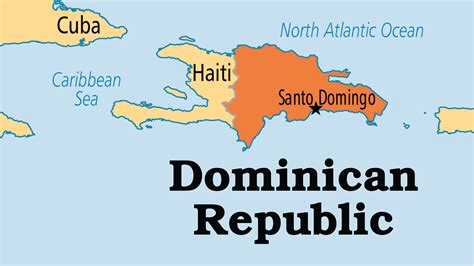 Dominican Republic Map Geography Of Dominican Republic