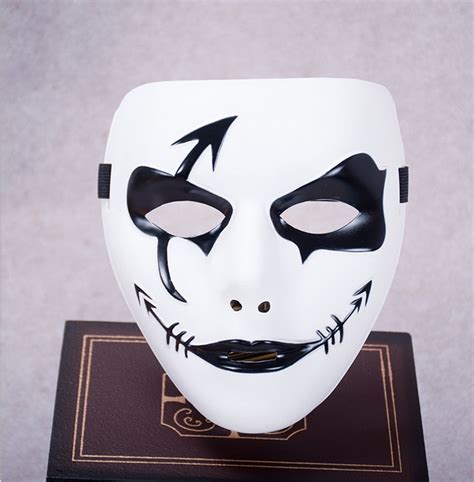 Party Mask Fancy Cool Creepy Ghost Costume Theater Masks Hip Hop Mask
