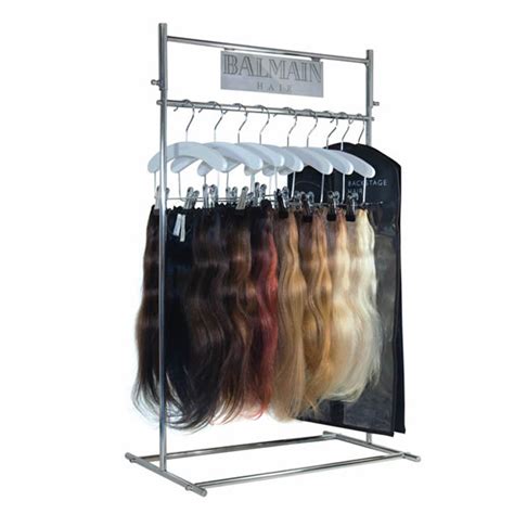 2 Tiered Bold Hair Extension Display Rack For Fredrik From France