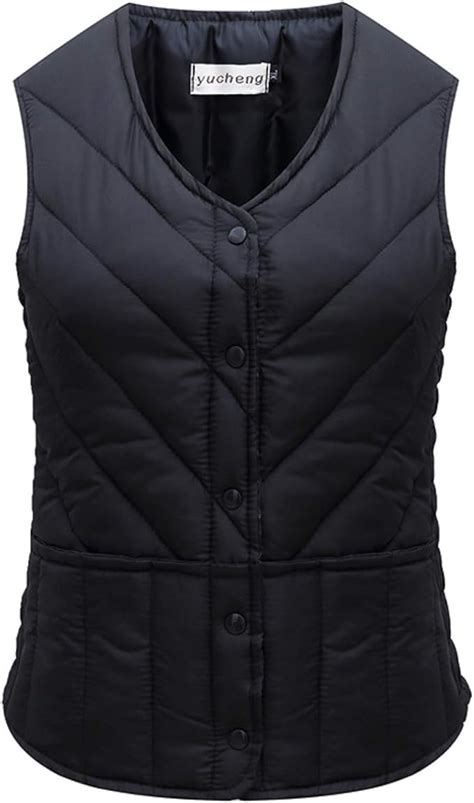 women s puffer vest v neck short lightweight sleeveless winter coats women s slim vests
