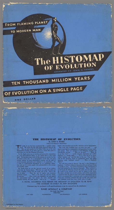 Covers To The Histomap Of Evolution Earth Life And Mankind For Ten