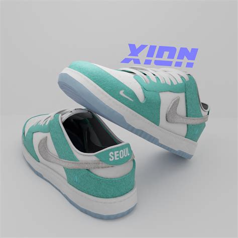 Nike Dunk Low Xion Sims 4 Cc Shoes Sims Sims 4
