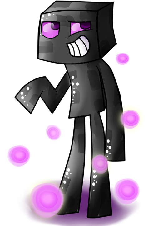 Download Enderman Drawing Minecraft Character Vector Black And