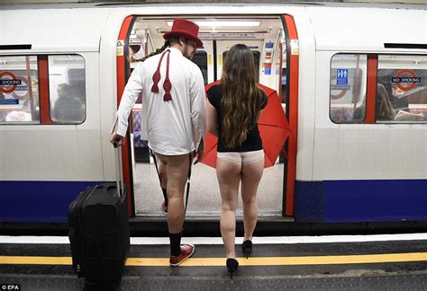 No Pants Subway Ride Day Has Travellers In Their Underwear In