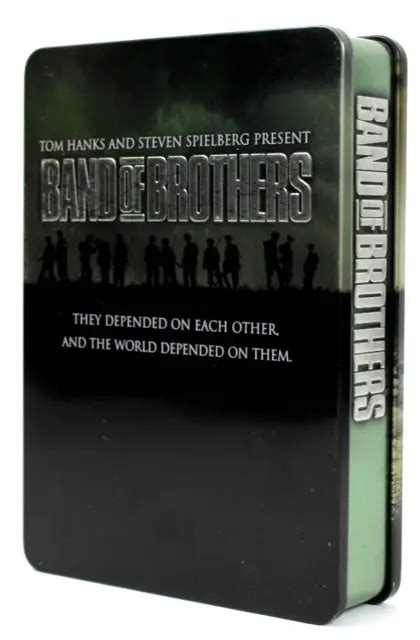 Band Of Brothers 6 Disc Dvd Box Set Hbo Complete Mini Series Tin Metal