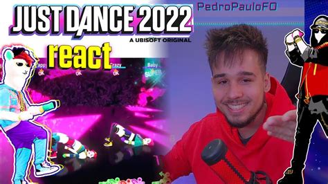 Reagindo Ao AnÚncio E às Primeiras PrÉvias Do Just Dance 2022 React