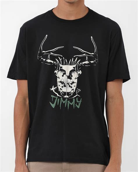 Camisa Masculina Regular Jimmy Rebel Moon Preta Netflix Fanlab Oficial