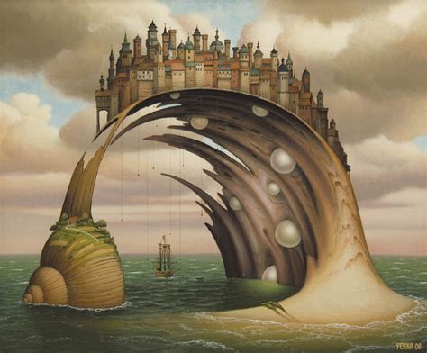 Jacek Yerka Escape Into Life