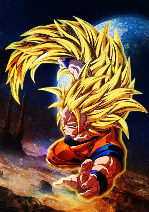 Goku Ssj 3 Anime Dragon Ball Goku