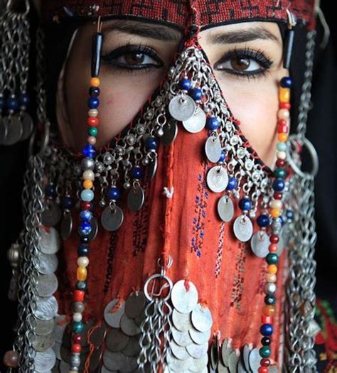 Egyptian Women Face Veil Bedouin Sinai Bedouin Desert Garment For Sale