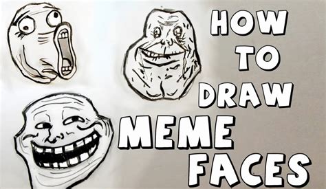 How To Draw Memes Meme Faces Step By Step Easy Like A Boss Images And