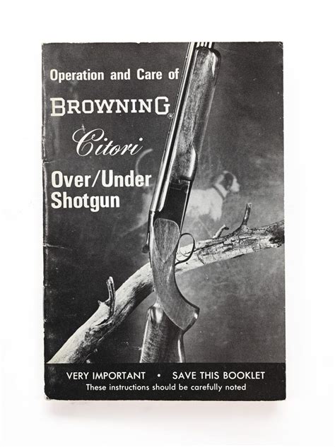 Vintage Browning Citori Over Under Shotgun Custom Shop