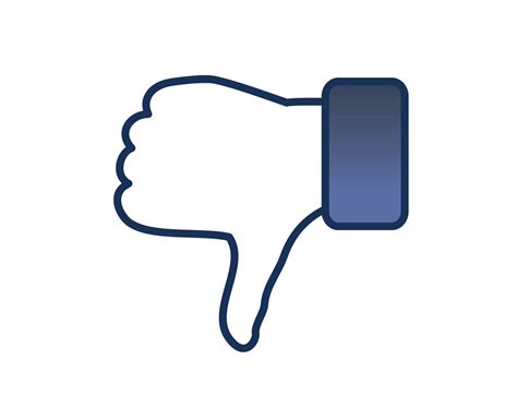 Facebook Dislike Facebook Thumbs Down — Paidcontent