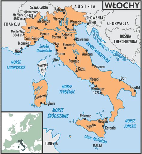 Włochy mapa, włochy mapa przewodnik, zdjęcia, włochy, zwiedzanie, ciekawe miejsca, 10 największych zabytków, ciekawostki, włochy mapa mapa, najciekawsze miejsca, symbole. WŁOCHY - Encyklopedia w INTERIA.PL