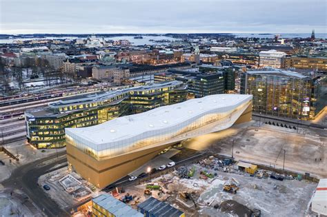 Helsinki is the capital, primate, and most populous city of finland. ALA Architekten Helsinki Zentralbibliothek Oodi und ...