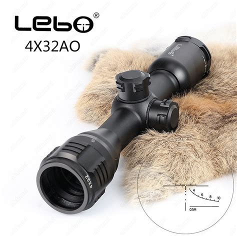 Lebo X Ao Tactical Optical Sight Glass Etched Reticle Compact Rifle