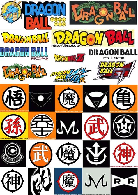Goku frieza symbol dragon ball logo, goku, watercolor painting, text png. Dragon Ball Logo | Dragon ball, Dragon, Anime