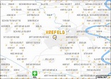 Krefeld (Germany) map - nona.net