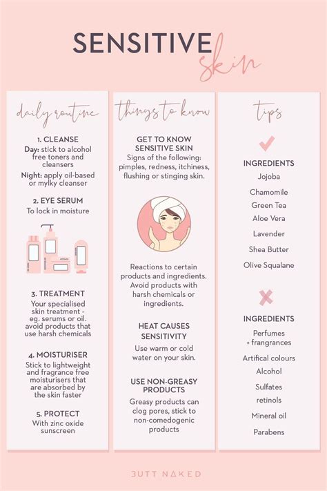 Full Guide To The Best Skin Care Routine For Sensitive Skin Artofit
