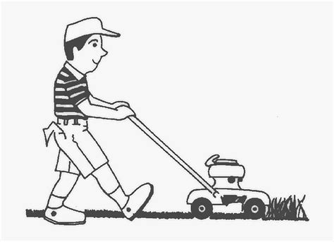 Transparent Free Clipart Of Lawn Mowers Pushing Lawn Mower Clipart