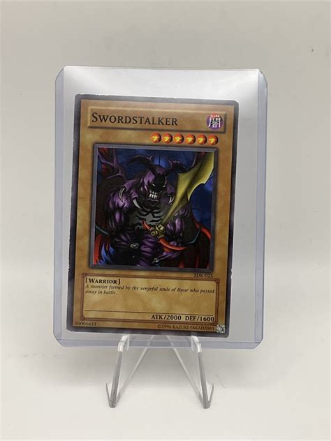 Yu Gi Oh Tcg Swordstalker Starter Deck Kaiba Sdk 025 Unlimited Common For Sale Online Ebay