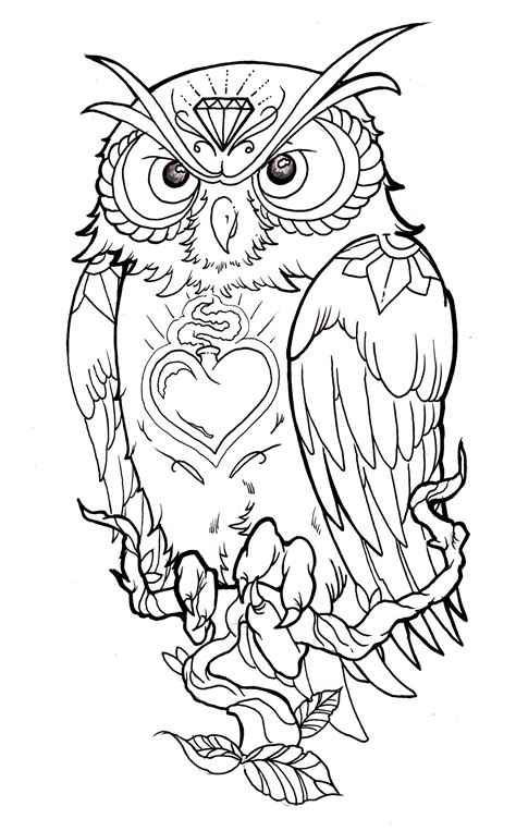 I Love This Owl Tattoo Which Was Designed For Me But Im Too Much Of A
