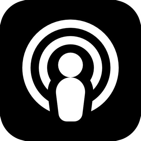Apple Podcast Logo Png White Sharee Valerio