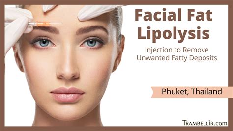 Facial Fat Lipolysis Injection To Remove Unwanted Fatty Deposits