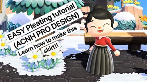 How To Create Pleating Acnh Pro Design Easy Tutorial Youtube